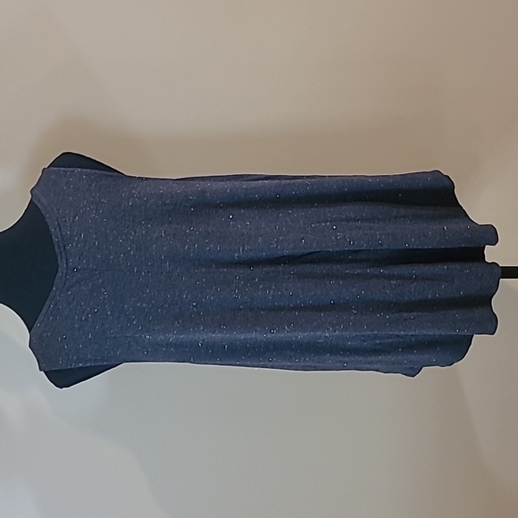 OLD NAVY Tank Top, Grey with Gold Fleck Detail, Size XL - Picture 4 of 9